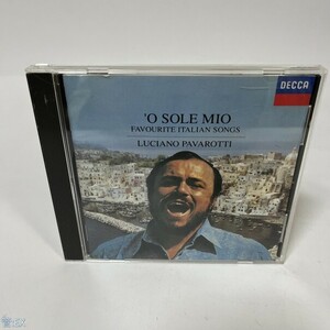 CD 'O SOLE ΜΙΟFAVOURITE ITALIAN SONGSLUCIANO PAVAROTTI 管：EX [0]P