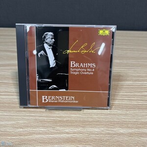 CD BRAHMS Symphony No.4 Tragic Overture BERNSTEIN Wiener Philharmoniker 管：DA [0]P