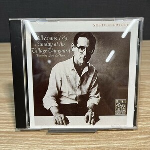 CDアルバム BILL EVANS SUNDAY AT THE VILLAGE VANGUARD STEREO RIVERSIDE 管：DG [0]P