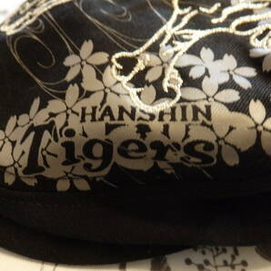 アレンパに向けて応援しよう！阪神タイガース 球団承認品 虎×和柄 ハンチング帽子 58cm 新品の画像6