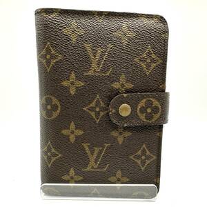 LOUIS VUITTON ルイヴィトン M61207 モノグラム ポルトパピエジップ パスケース付き 二つ折り財布 ラウンドジップ