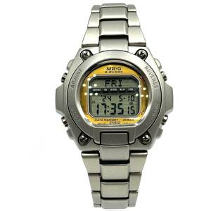 【簡易動作確認済】CASIO カシオ MR-G G-SHOCK MRG-200T Knitting Factory ニッティングファクトリー クォーツ Qz チタニウム 