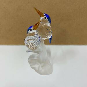 スワロフスキー SWAROVSKI カワセミ 置物 623323 クリスタル Kingfishers バード インテリア フィギュリン 小物/1243