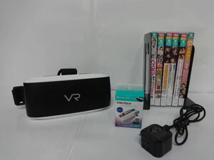 H224 中古 アウトビジョンVRスコープ 専用インターフェイス マイクロSDカードリーダー 対応ソフト6本セット 動作確認済 付属品欠品あり