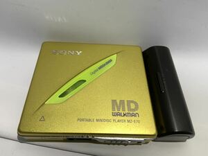 SONY ソニー MZ-E70 MDウォークマン WALKMAN 動作確認済み 