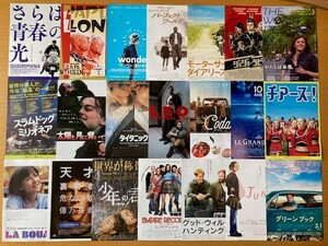 美品 　★名作A 青春 映画チラシ100種セット★　タイタニック、レオン完全版、コーダ、フォレストガンプ、少年の君、JUNO、他