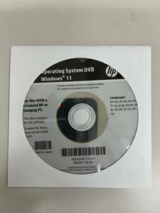 HP Oprating System DVD Windows11 64bit リカバリ 1-1