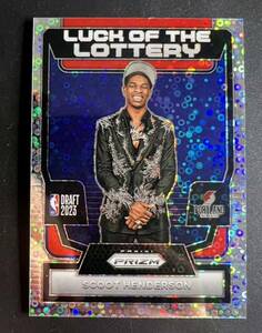 【RC】Scoot Henderson スクート・ヘンダーソン 2023-24 Panini NBA Prizm Variation Fast Break Prizm Rookie NBA カード