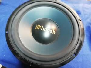 McIntosh マッキントッシュ MS120 12インチ30cm サブ ウーファー 音出し確認