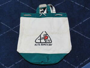  Alpha Romeo *tei1992 year participation souvenir bag 