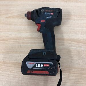  secondhand goods Bosch BOSCH cordless impact driver 18V GDX 18V-210 C battery attaching power tool 