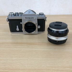 中古品 現状 フィルムカメラ ニコン Nikon F レンズキット F1.4 F=50mm カメラ関連 NIKKOR-S Auto