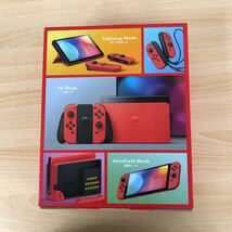 新古品 Nintendo Switch 有機ELモデル マリオレッド HEG-S-KAAAA ニンテンドースイッチ ゲーム機_画像6