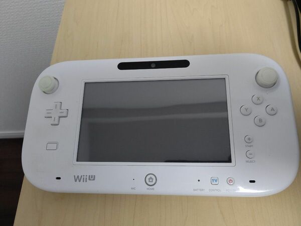 【ジャンク】WiiUゲームパッド シロ