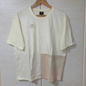 ニューバランス New Balance レディース ショートスリーブTシャツ WT21551 ライトベージュ(RCA：ローカシュー) JPN Mサイズ 美品 送料無料