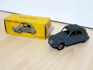 希少箱付 当時物 DINKY TOYS 535 2 CV. CITROEN MADE IN FRANCE MECCANO ディンキートイズ メカノ シトロエン メイドインフランス