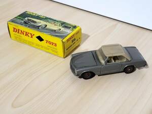  rare box attaching that time thing 1/43 DINKY TOYS 516 MERCEDES-BENZ 230 SL MADEINFRANCE MECCANO Dinky toys mechanism no Mercedes meido in France 