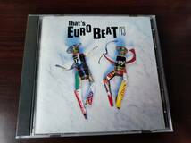 【即決】 中古オムニバスCD 「That's EUROBEAT VOL.13」 ザッツ・ユーロビートVol.13_画像1