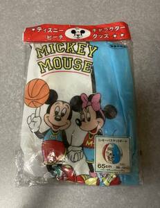 * Showa Retro * сделано в Японии редкий предмет большой пляжный мяч 65 см подлинная вещь Mickey Disney Walt Disney корзина средний .nakajima