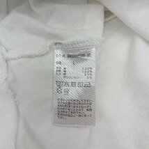 ◇ SIGNAL シグナル かっこいい カレッジロゴ ストリート 半袖 Tシャツ サイズL ホワイト レディース E_画像5