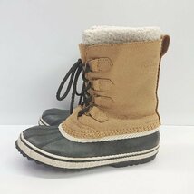 ■ ◎ SOREL ソレル ウィンターカーニバル ショート丈 スノ－ブ－ツ サイズ25 ベ－ジュ系 レディース E_画像5