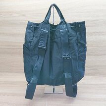 ◇ ◎ ●未使用● ROOTOTE ルートート 2WAY 無地 リュック ハンドバッグ ブラック レディース メンズ E_画像2