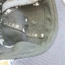 ◇ NEWERA ニューエラ デニム ロゴ iインク柄 帽子 キャップ ライトブルー 表記なし レディース メンズ E_画像7