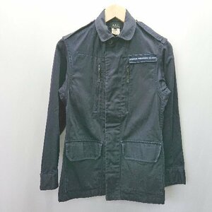◇ APC アーペーセー カジュアル シンプル フォーマル 柔らか素材 長袖 ジャケット サイズS ネイビー メンズ E