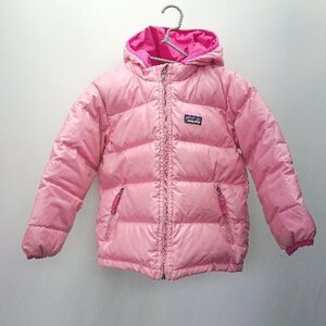 ◇ patagonia パタゴニア アウトドア シンプル かわいい 子供 長袖 ジャンパー サイズ3T ピンク レディース E