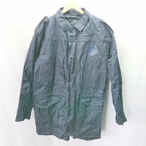 ■ ◎ BUIKEMA FASHION SERV オランダ軍 ミリタリ－ 厚手 シンブル 長袖 フィールドジャケット サイズM ネイビー メンズ E