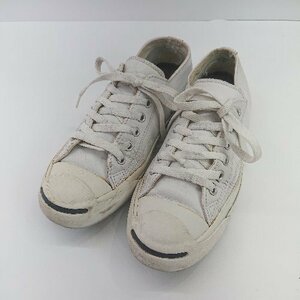 ◇ CONVERSE コンバース 1B984 レザージャックパーセル カップインソール スニーカー サイズ24.0 ホワイト レディース E