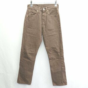 ◇ Levi's リーバイス ボタンフライ 90s～80s デニムパンツ サイズW26 L32 ブラウン系 レディース E