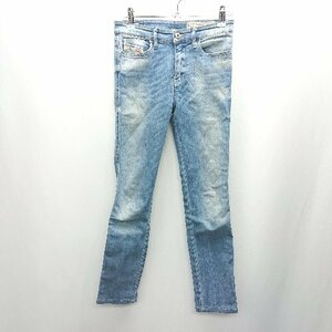 ◇ DIESEL ディーゼル スキニーパンツ キッズ タイト デニム サイズ26 ライトブルー レディース E