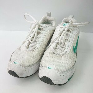 ◇ NIKE ナイキ CU4870-105 エアマックス ブランドロゴ スニーカー サイズ24.0 ホワイト レディース E