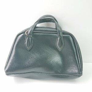 * BEAUTY&YOUTH UNITED ARROWS compact size simple clean . handbag black lady's E