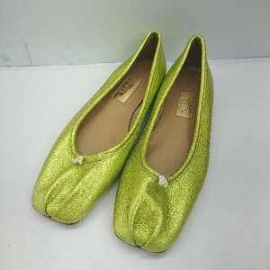 * Le Talon GRISEruta long Gree z туфли-лодочки Flat балетки размер 23.5 желтый зеленый женский E