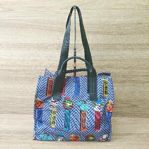 * ear year PEZ collaboration collaboration commodity colorful tote bag blue yellow orange series lady's E