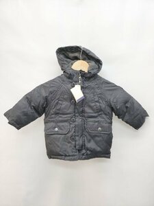 ◇ ◎ ●未使用● BABY GAP ギャップ タグ付 キッズ 長袖 ダウン ジャケット サイズ80 12-18 ブラック レディース メンズ P