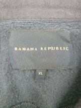 ◇ BANANA REPUBLIC バナナリパブリック 裏起毛 カジュアル シンプル 長袖 ジャケット サイズXL ネイビー レディース P_画像3