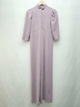 ◇ AMERI アメリ MEDI PUFF SLEEVE ROMPERS 長袖 オールインワン サイズM ラベンダー系 レディース P_画像1