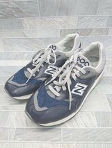 ◇ New Balance ニューバランス ローカット CM1600LV スニーカー シューズ サイズ27.5cm ネイビー メンズ P_画像1