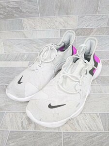 ◇ NIKE ナイキ ローカット AQ1289-007 スニーカー シューズ サイズ26.5cm ライトグレー パープル系 メンズ P