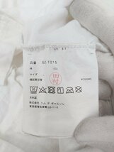 ◇ CDG COMME des GARCONS コムデギャルソン ワンポイント コットン100% 長袖 Ｔシャツ サイズL ホワイト メンズ P_画像4