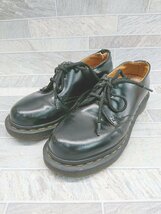 ◇ Dr.Martens ドクターマーチン ラウンドトゥ レースアップ ローファー シューズ サイズEU36 ブラック レディース P_画像1