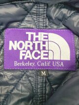 ◇ THE NORTH FACE ザ ノース フェイス キルティング 中綿 パープルレーベル 長袖 コード サイズM ネイビー メンズ P_画像3