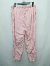 ◇ WHIMSIC ウィムジック 裏地メッシュ ナイロン シャカシャカ パンツ サイズF ピンク メンズ P_画像2