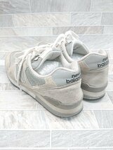 ◇ New Balance ニューバランス CM996BG スニーカー シューズ サイズ26.5 グレー メンズ P_画像2