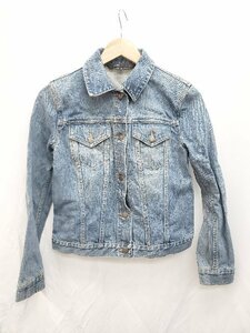 * MARC JACOBS Mark Jacobs casual длинный рукав Denim жакет джинсовый жакет размер 4 оттенок голубого женский P