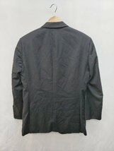 ◇ HUGO BOSS ヒューゴボス 肩パット GUABELLO生地 長袖 ジャケット サイズIT46 US36R ER 46 ブラック メンズ P_画像2