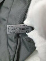 ◇ Marimekko マリメッコ BUDDY バディ カジュアル デイパック リュック ブラック レディース P_画像7